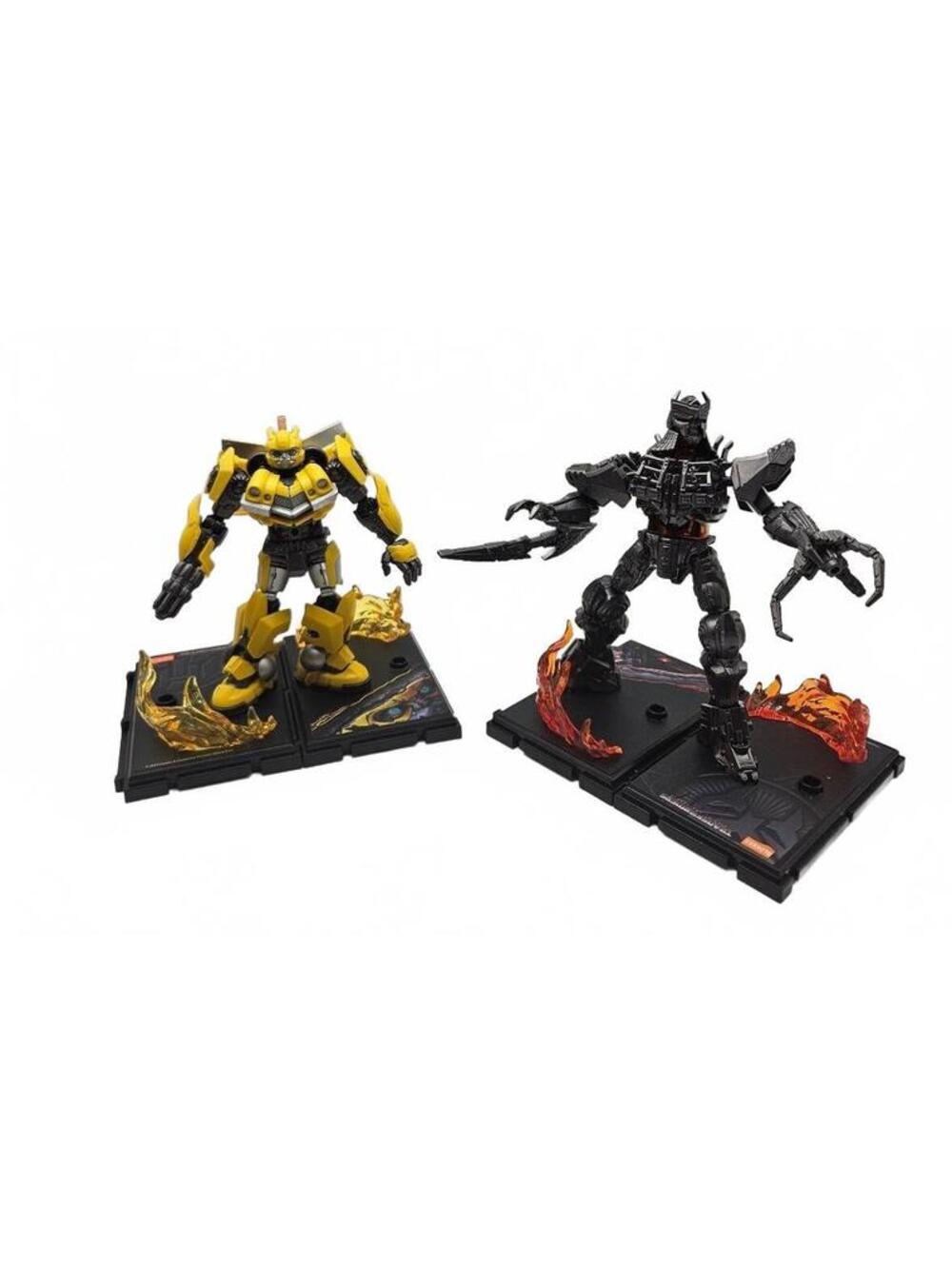 Transformers Bumblebee and Scourge Rise of the Beast